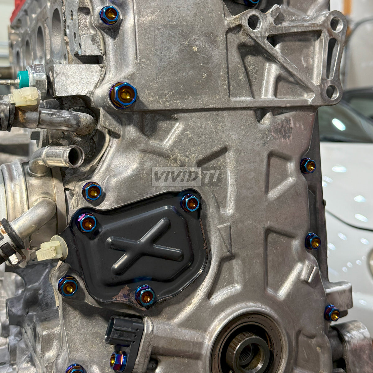 K Series Factory timing cover titanium hardware kit! – VividTi