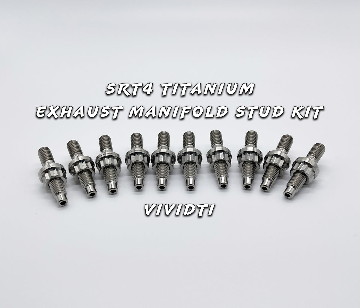 SRT4 Titanium Exhaust Manifold Stud Kit VividTi