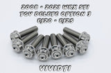 TGV + (DELETES) TITANIUM BOLT SETS - 2008-2021 WRX/STI EJ20/EJ25
