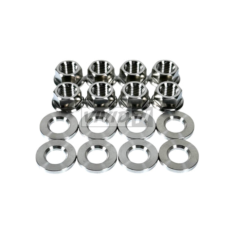 DA/DC/EF/EG Chassis - F&R Upper Control Arm Titanium Hardware Kit