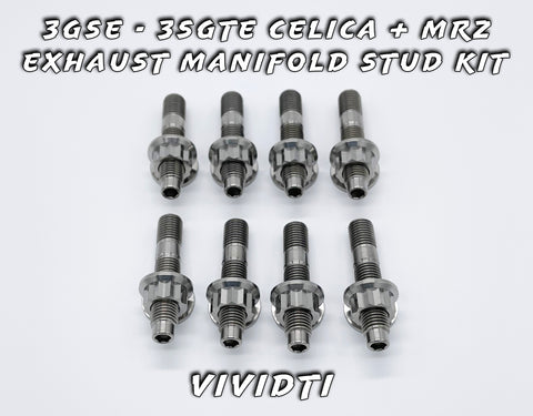 3SGE / 3SGTE Celica & MR2 Titanium Exhaust Manifold Stud Kit