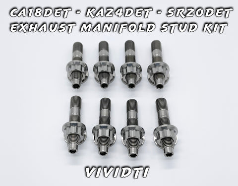 CA18DET / KA24DET / SR20DET Titanium Exhaust Manifold Stud Kit