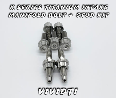 K Series Titanium Intake Manifold Bolt & Stud Kit